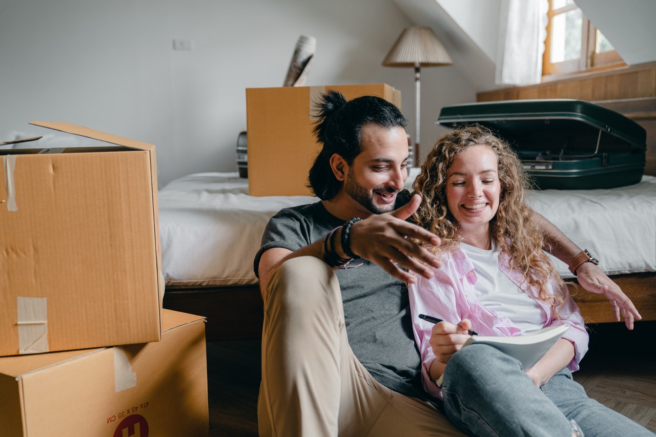 Couple who just moved in together